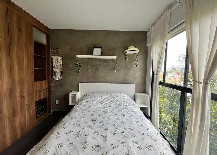 Apartamento 2bed 2bath Penthouse With Private Rooftop And Balcony México DF