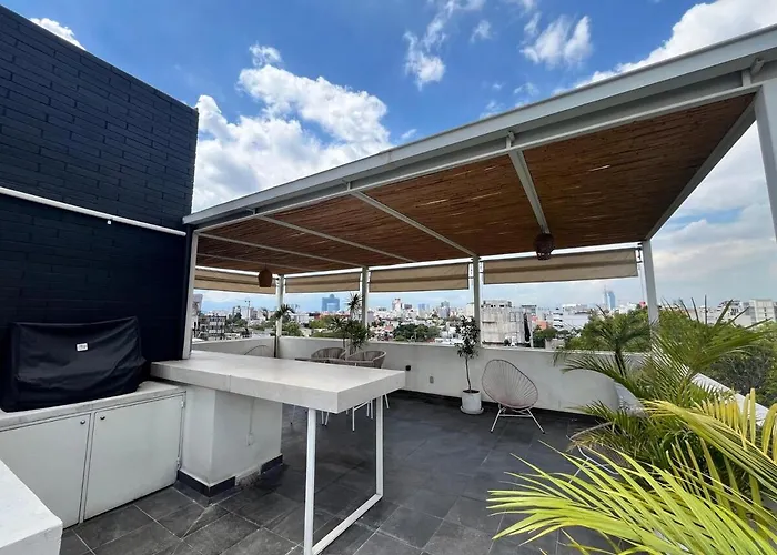2bed 2bath Penthouse With Private Rooftop And Balcony Apartamento México DF